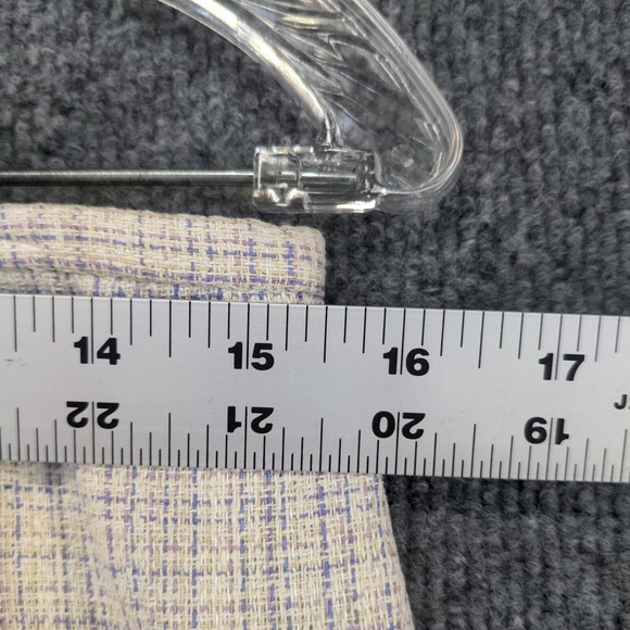 Norton McNaughton Womens Silk Linen Pencil Skirt Multi Size 12 - Picture 6 of 11